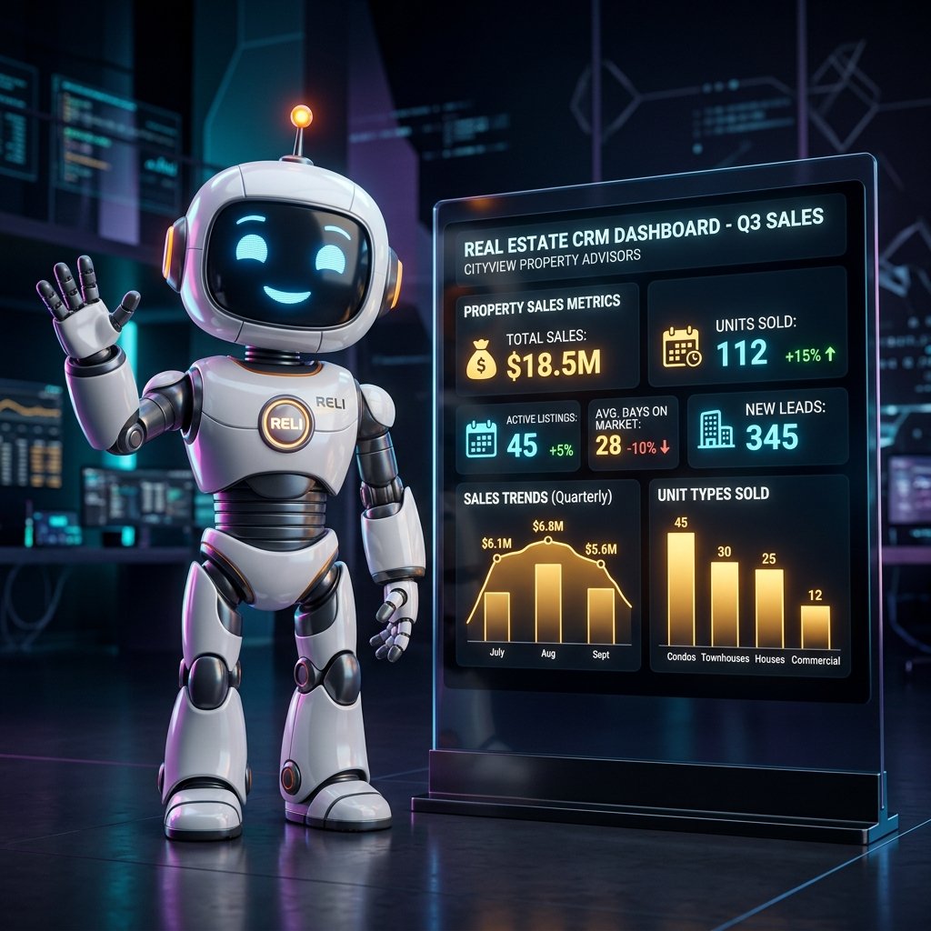 Real CRM AI Robot Assistant